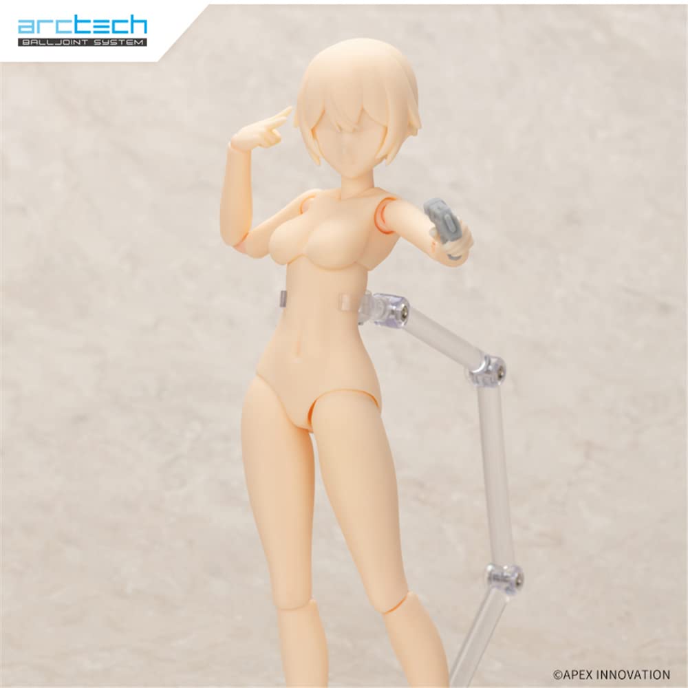 Apex Arctech Series Sp003 Female Figure w/ Stand Skin Color Ver.- Japan Figure Store - #1 Bring To You The Best Japanese Goods