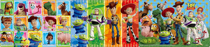 Apollo-Sha 24-171 Jigsaw Puzzle Disney Toy Story Panorama Puzzle 18+24+32 Pieces- Japan Figure Store - #1 Bring To You The Best Japanese Goods