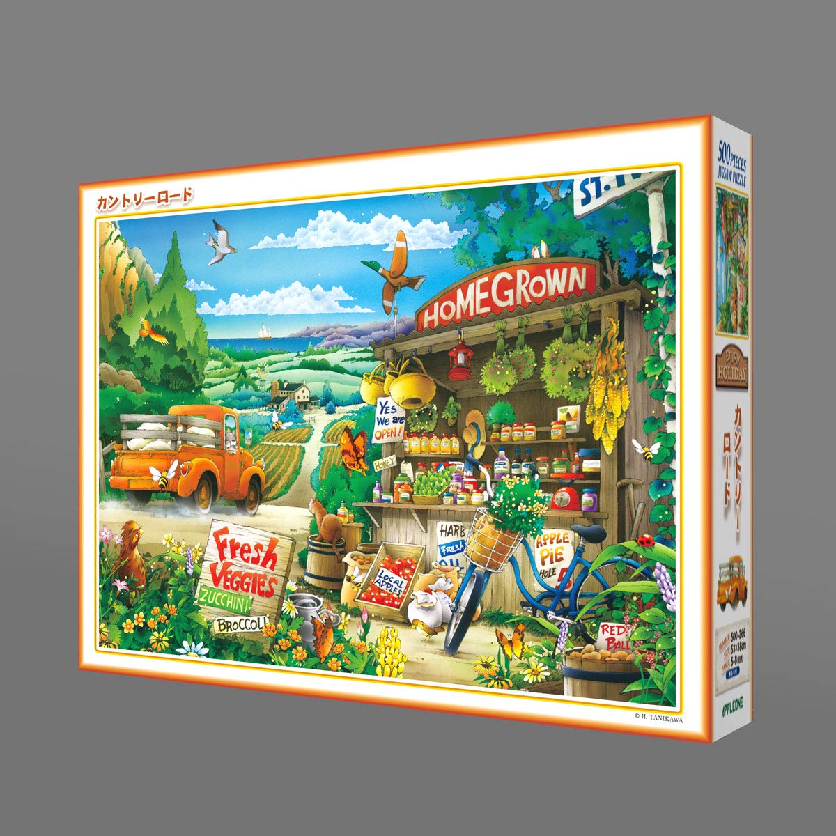 Appleone 500pc Jigsaw Puzzle Country Road 38x53cm- Japan Figure Store - #1 Bring To You The Best Japanese Goods