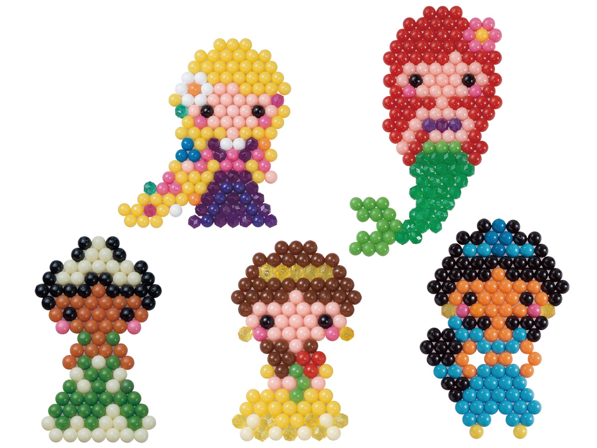 Epoch Aqua Beads Disney Princess Set Aq-263- Japan Figure Store - #1 Bring To You The Best Japanese Goods
