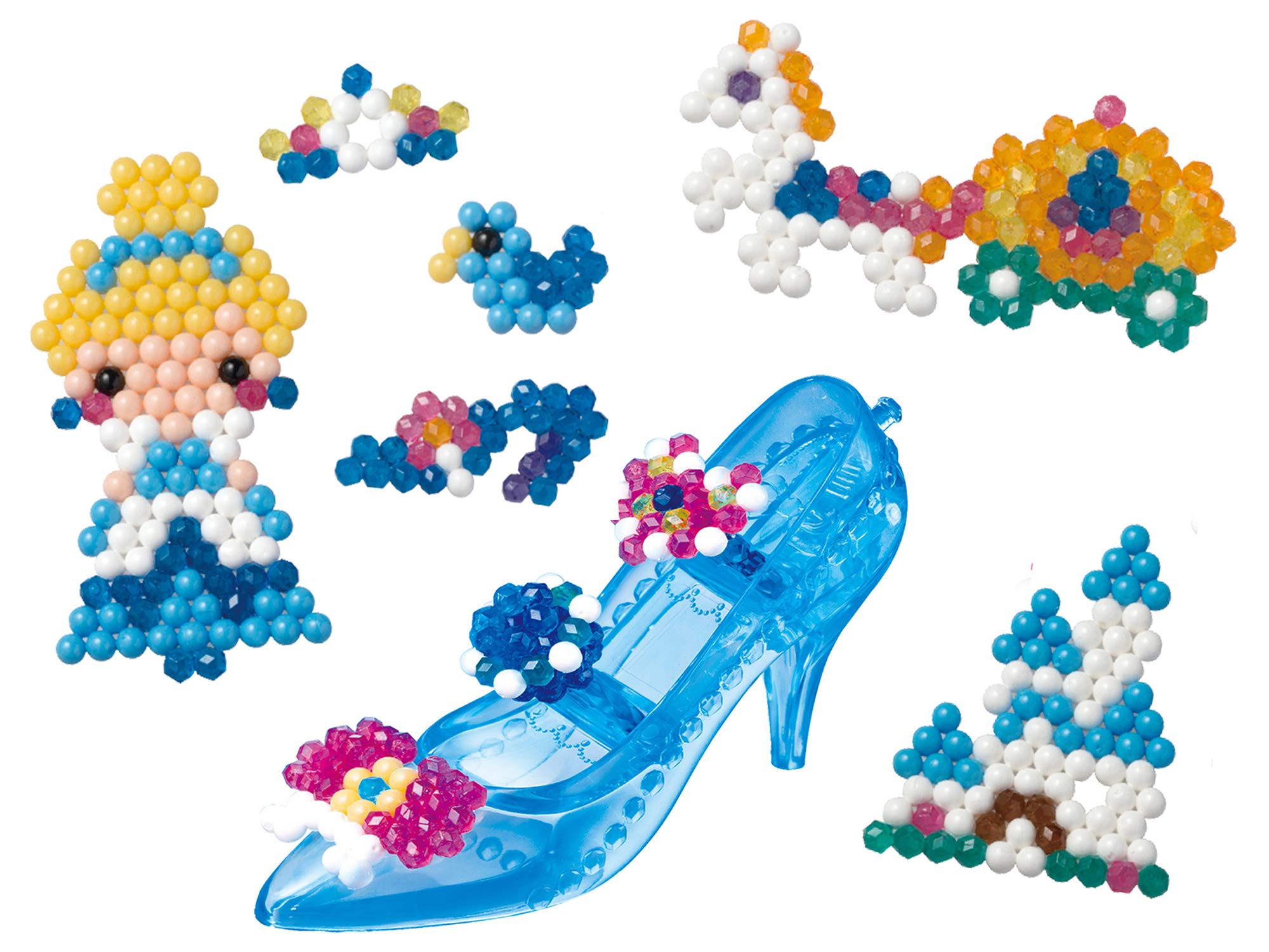 Epoch Aquabeads Cinderella and Glass Shoes Set AQ-223 - Ages 6+ Water Beads Toy- Japan Figure Store - #1 Bring To You The Best Japanese Goods