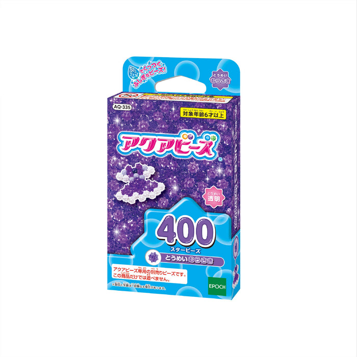 Epoch Aquabeads Star Beads Tomei Murasaki Toy age 6+ Water-Stick AQ-335- Japan Figure Store - #1 Bring To You The Best Japanese Goods