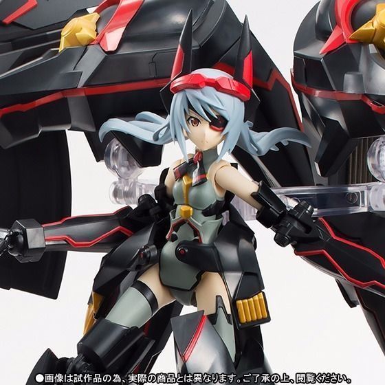 Armor Girls Project Is Schwarzer Regen Panzer Kanonier Laula Bodewig Bandai