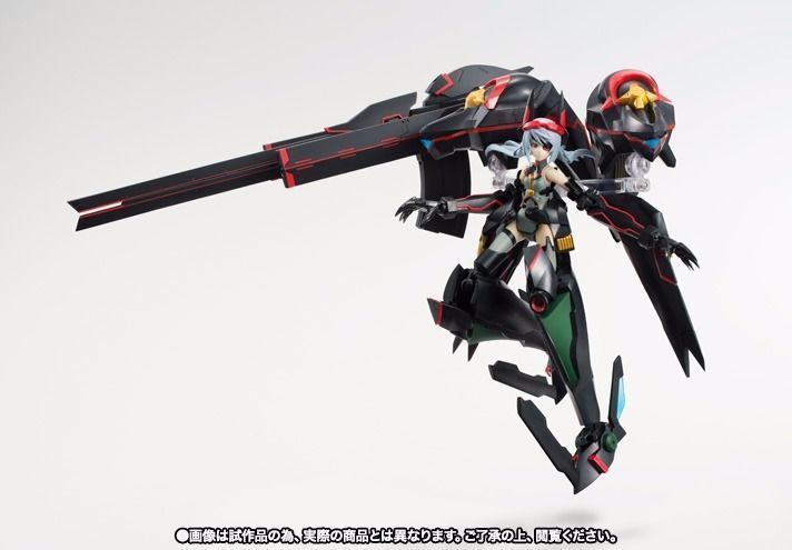 Armor Girls Project Is Schwarzer Regen Panzer Kanonier Laula Bodewig Bandai