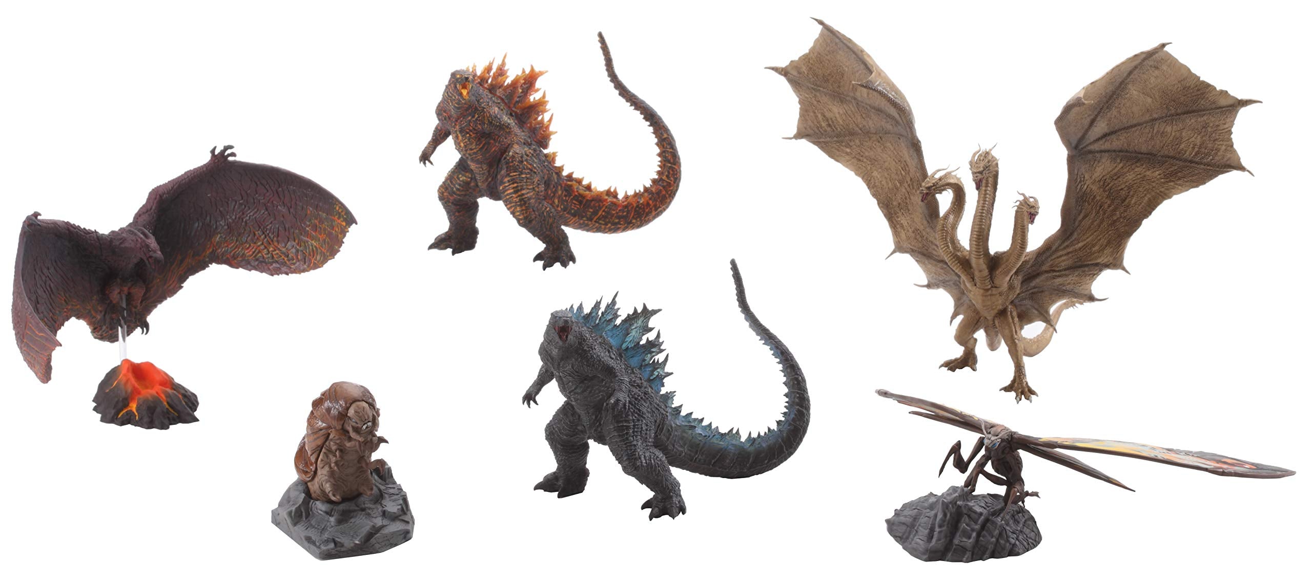KEN ELEPHANT Art Spirits Gekizou Series Godzilla 2019 Figure 6 Pcs Box- Japan Figure Store - #1 Bring To You The Best Japanese Goods