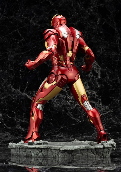 Artfx Avengers Iron Man Mark 7 -Avengers- 1/6 Scale Pvc Painted Simple Assembly Figure Mk313- Japan Figure Store - #1 Bring To You The Best Japanese Goods