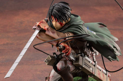 KOTOBUKIYA - Artfx J Levi Ackerman Fortitude Ver. 1/7 Figure - Attack On Titan- Japan Figure Store - #1 Bring To You The Best Japanese Goods