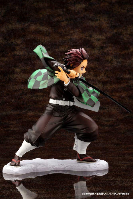 KOTOBUKIYA Pp840 Artfx J Tanjiro Kamado 1/8 Scale Figure Demon Slayer: Kimetsu No Yaiba- Japan Figure Store - #1 Bring To You The Best Japanese Goods