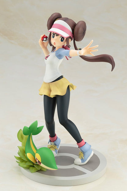 KOTOBUKIYA Artfx J Rosa With Snivy 1/8 Figure Pokemon- Japan Figure Store - #1 Bring To You The Best Japanese Goods