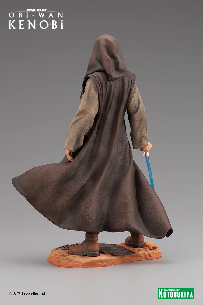 KOTOBUKIYA Artfx Obi-Wan Kenobi 1/7 Easy Assembly Kit Star Wars: Obi-Wan Kenobi- Japan Figure Store - #1 Bring To You The Best Japanese Goods