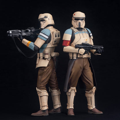 Kotobukiya Star Wars Shore Trooper 2-Pack Pvc Figures (Squad Leader & Captain) Japan 1/10 Scale- Japan Figure Store - #1 Bring To You The Best Japanese Goods