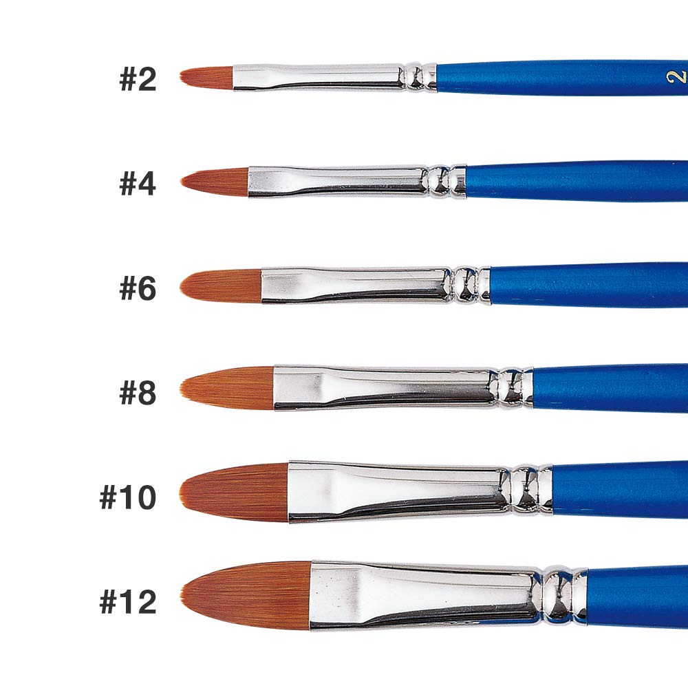 Athena Lovia 7500 Series #4 Filbert Brush- Japan Figure Store - #1 Bring To You The Best Japanese Goods