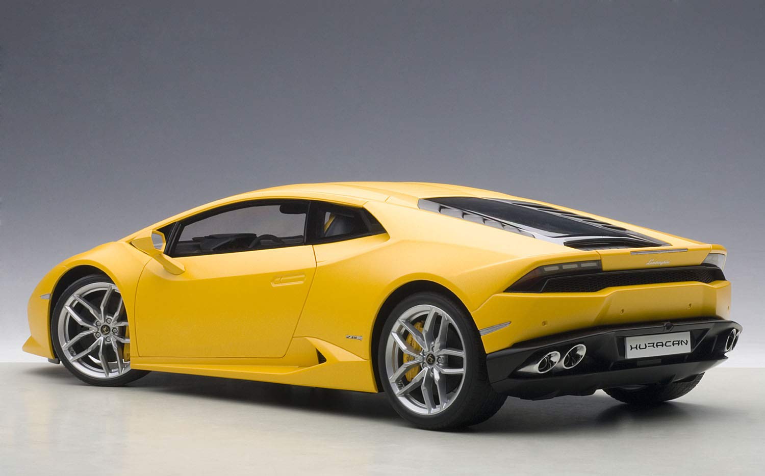 Autoart 1/12 Lamborghini Huracan Lp610-4 Matte Yellow- Japan Figure Store - #1 Bring To You The Best Japanese Goods
