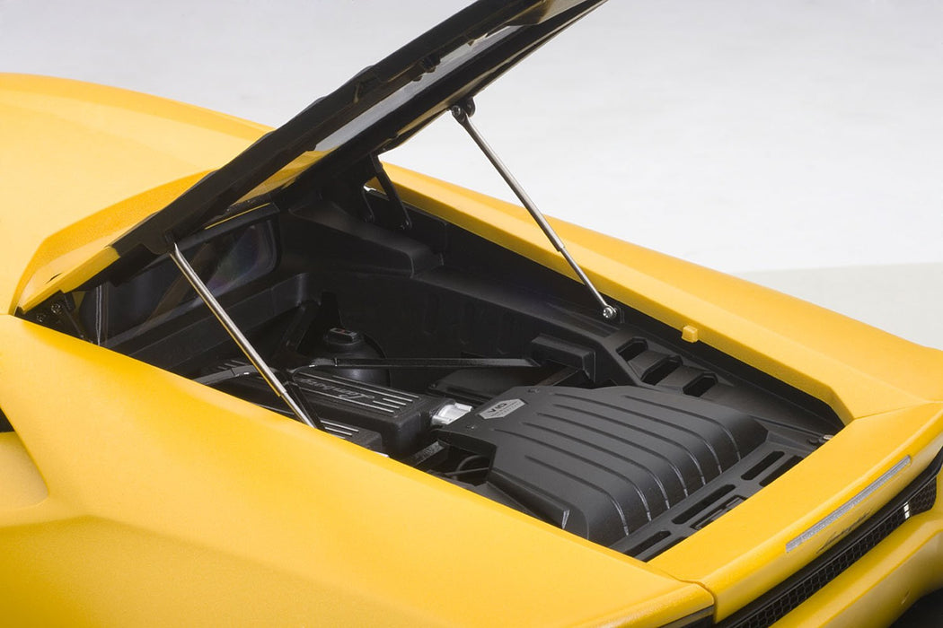 Autoart 1/12 Lamborghini Huracan Lp610-4 Matte Yellow- Japan Figure Store - #1 Bring To You The Best Japanese Goods
