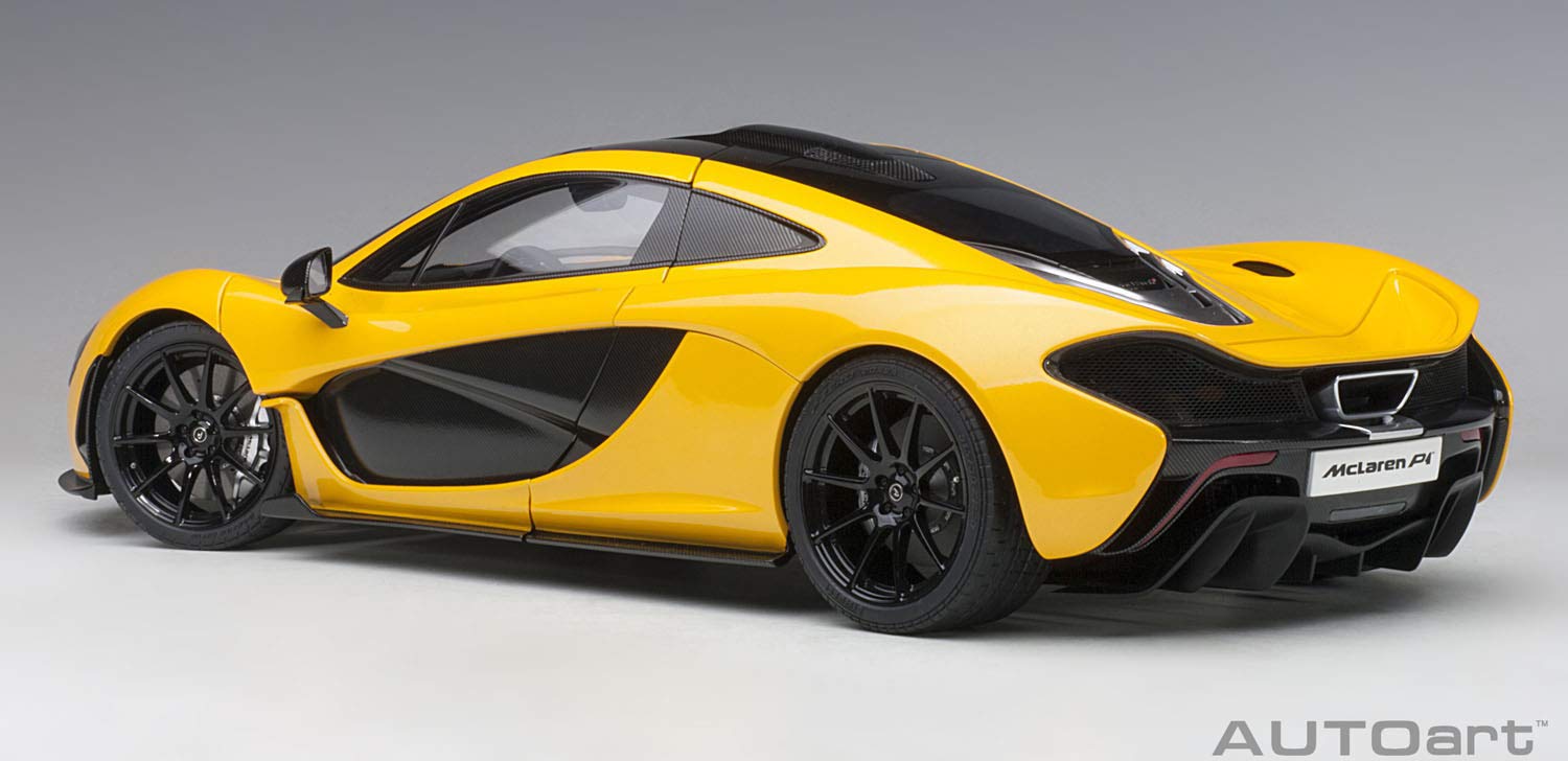 Autoart 1/12 McLaren P1 Yellow- Japan Figure Store - #1 Bring To You The Best Japanese Goods