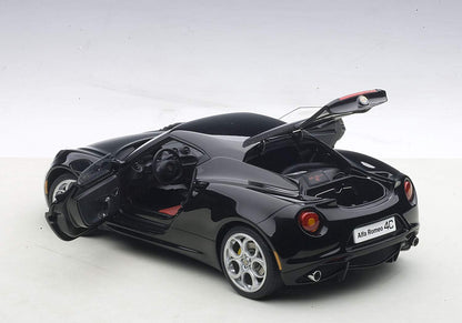 Autoart 1/18 Alfa Romeo 4C Black- Japan Figure Store - #1 Bring To You The Best Japanese Goods