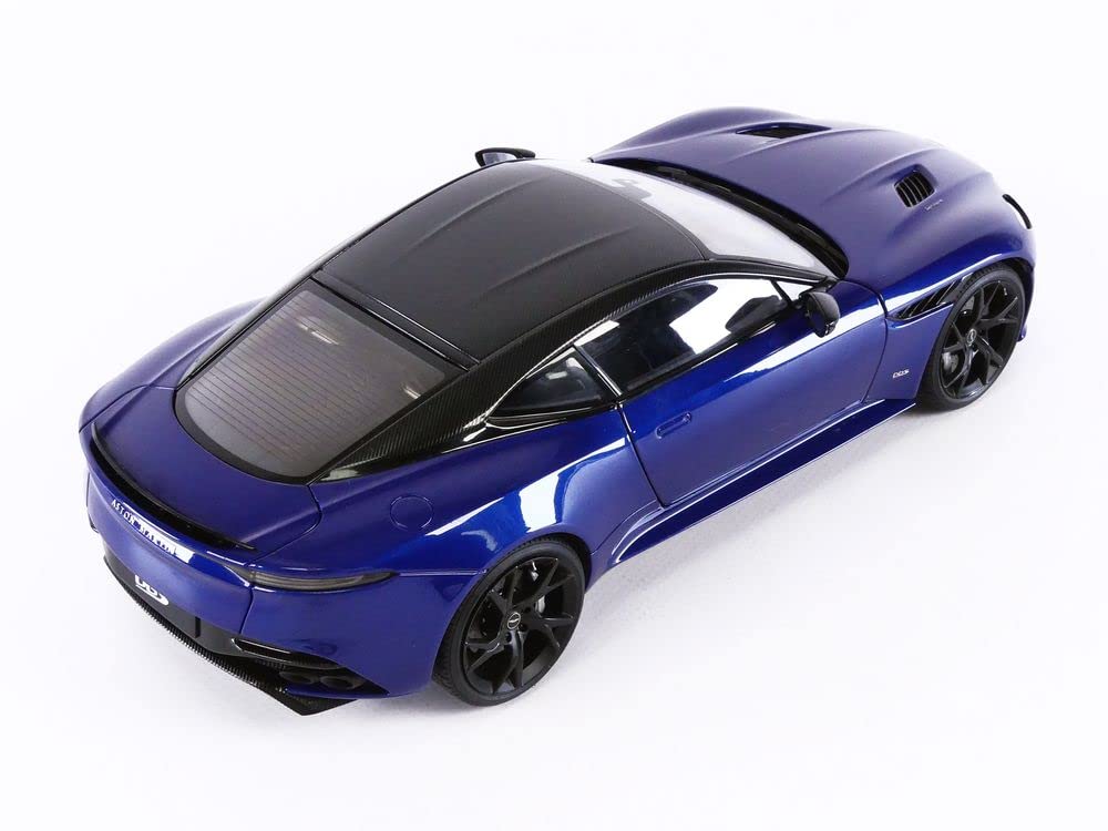 Autoart 1/18 Aston Martin DBS Superleggera 70294 Dark Blue/Carbon Black Roof- Japan Figure Store - #1 Bring To You The Best Japanese Goods