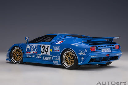 Autoart 1/18 Bugatti Eb110 SS 1994 #34 LeMans 24H 89417- Japan Figure Store - #1 Bring To You The Best Japanese Goods