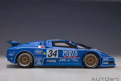 Autoart 1/18 Bugatti Eb110 SS 1994 #34 LeMans 24H 89417- Japan Figure Store - #1 Bring To You The Best Japanese Goods