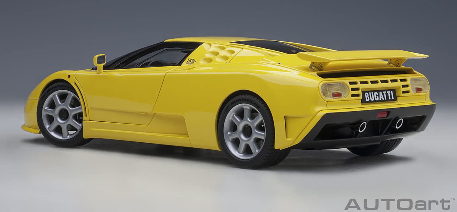 Autoart 1/18 Bugatti Eb110 SS Yellow 70918- Japan Figure Store - #1 Bring To You The Best Japanese Goods