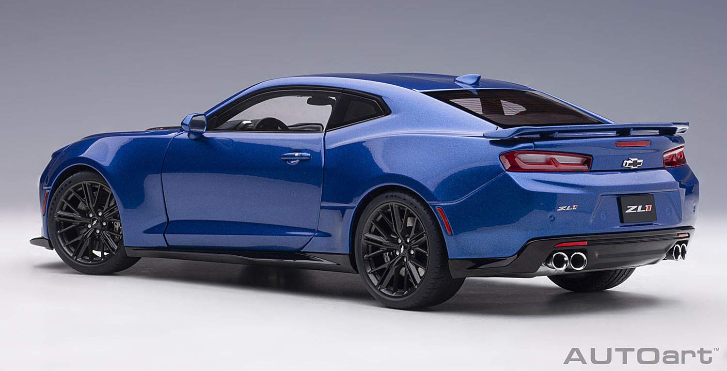 Autoart 1/18 Chevy Camaro ZL1 2017 Blue- Japan Figure Store - #1 Bring To You The Best Japanese Goods