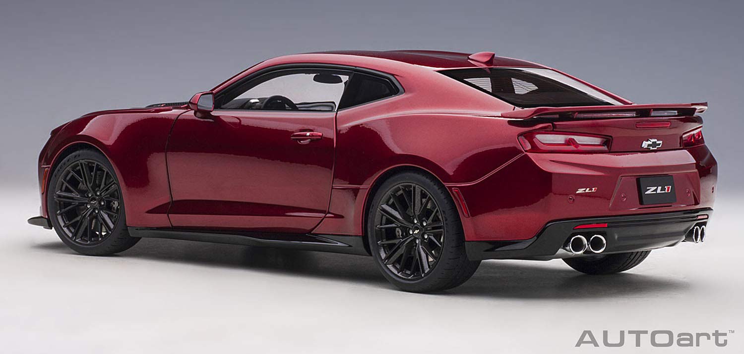 Autoart 1/18 Camaro ZL1 2017 Dark Red- Japan Figure Store - #1 Bring To You The Best Japanese Goods