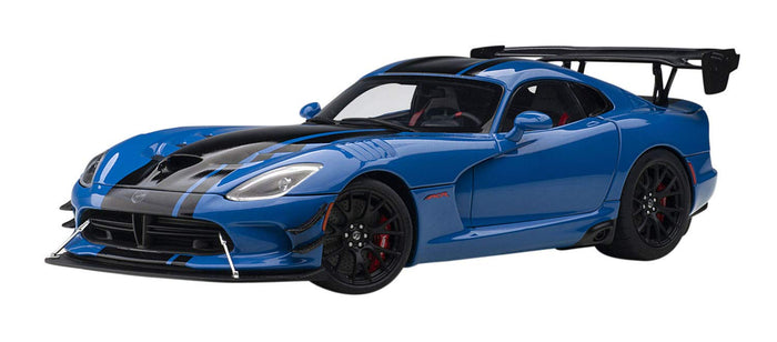Autoart 1/18 Dodge Viper Acr 71734 Blue/Black Stripe- Japan Figure Store - #1 Bring To You The Best Japanese Goods
