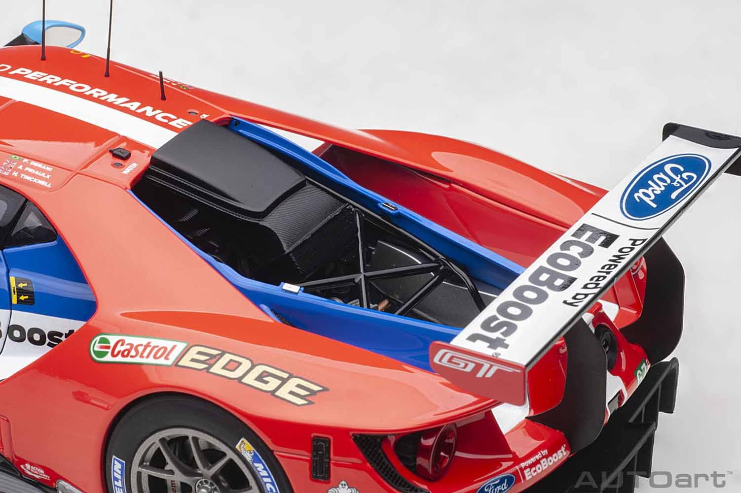 Autoart 1/18 Ford GT 2017 Le Mans 24Hrs LMGTE Pro Class 2nd Place 81710- Japan Figure Store - #1 Bring To You The Best Japanese Goods