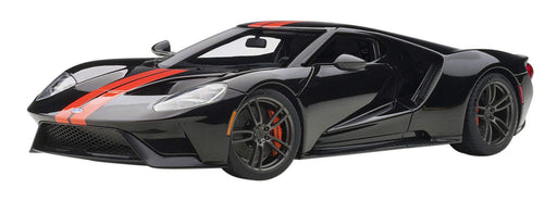 Autoart 1/18 Ford GT 2017 Black/Orange Stripe- Japan Figure Store - #1 Bring To You The Best Japanese Goods