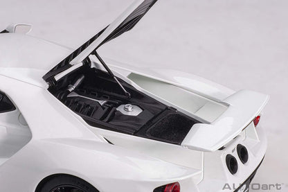 Autoart 1/18 Ford GT 2017 White- Japan Figure Store - #1 Bring To You The Best Japanese Goods