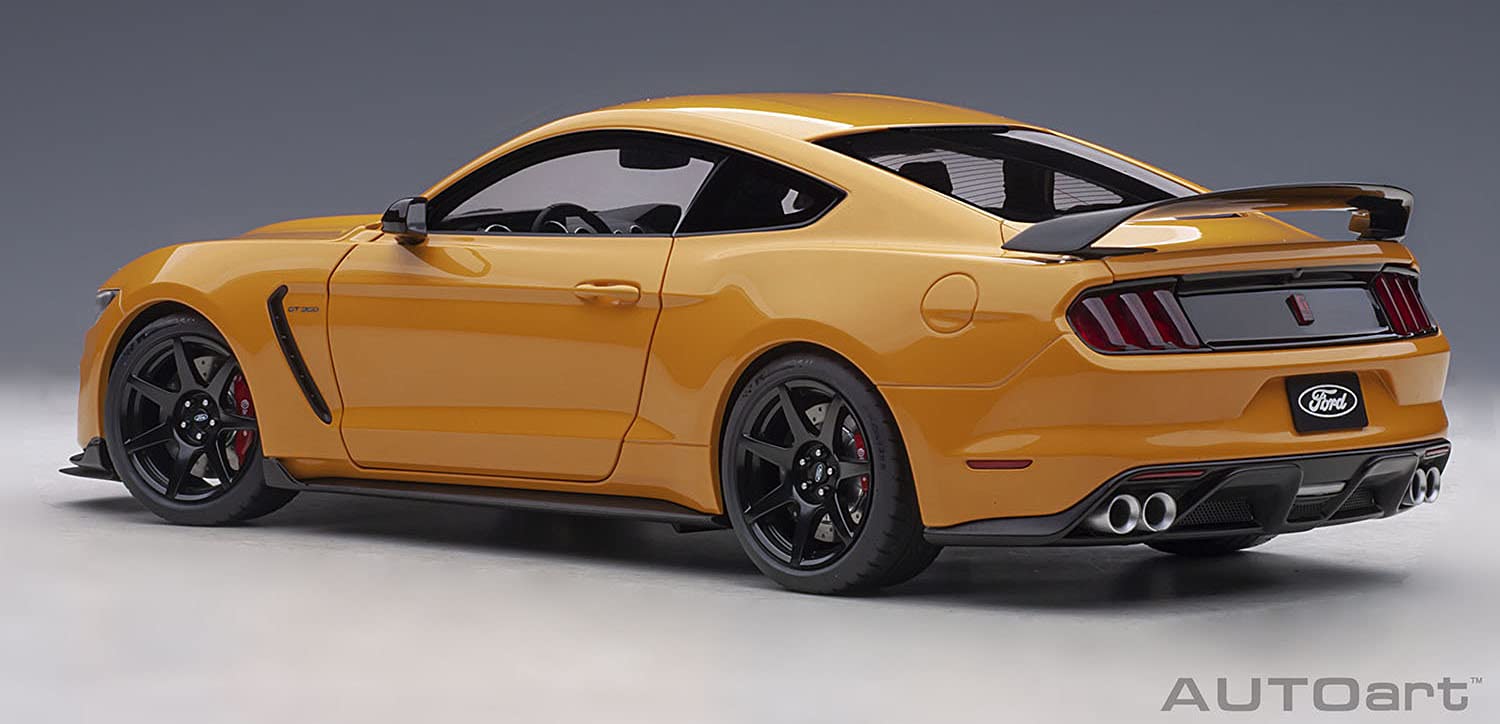 Autoart 1/18 Ford Shelby GT350R 72929 Orange- Japan Figure Store - #1 Bring To You The Best Japanese Goods