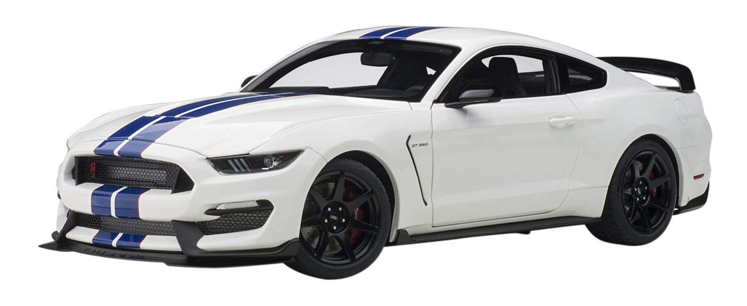 Autoart 1:18 Ford Shelby GT350R White/Blue- Japan Figure Store - #1 Bring To You The Best Japanese Goods