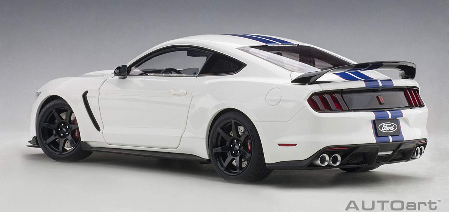 Autoart 1:18 Ford Shelby GT350R White/Blue- Japan Figure Store - #1 Bring To You The Best Japanese Goods