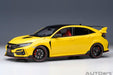 Autoart 1/18 Honda Civic Type R FK8 Limited Sunlight Yellow II- Japan Figure Store - #1 Bring To You The Best Japanese Goods