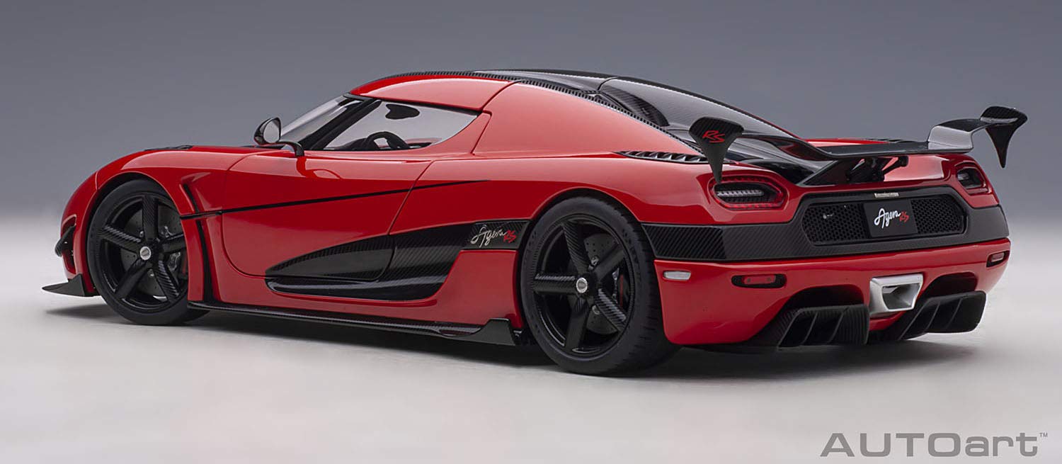 Autoart 1/18 Agera Rs Red/Carbon 79022- Japan Figure Store - #1 Bring To You The Best Japanese Goods