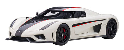 Autoart 1/18 Regera White/Black/Red 79027- Japan Figure Store - #1 Bring To You The Best Japanese Goods