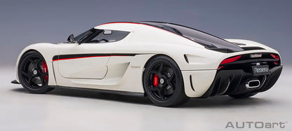 Autoart 1/18 Regera White/Black/Red 79027- Japan Figure Store - #1 Bring To You The Best Japanese Goods