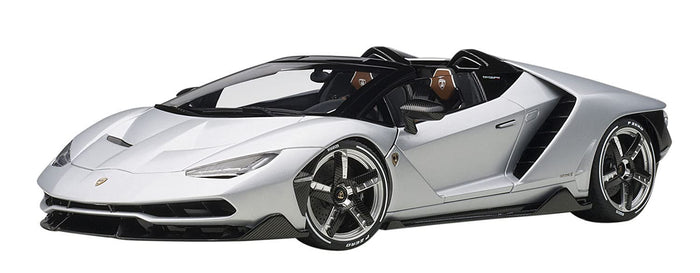 Autoart 1/18 Lamborghini Centenario Roadster Matte Silver- Japan Figure Store - #1 Bring To You The Best Japanese Goods