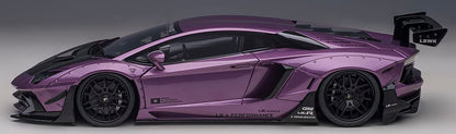 Autoart 1/18 Liberty Walk Lamborghini Aventador SE30 Purple/Carbon 79242- Japan Figure Store - #1 Bring To You The Best Japanese Goods