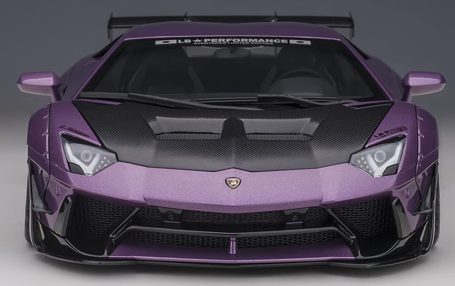 Autoart 1/18 Liberty Walk Lamborghini Aventador SE30 Purple/Carbon 79242- Japan Figure Store - #1 Bring To You The Best Japanese Goods