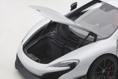 Autoart 1/18 McLaren 675LT White- Japan Figure Store - #1 Bring To You The Best Japanese Goods