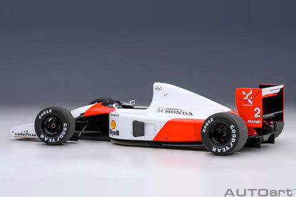 Autoart 1/18 Scale McLaren Honda MP4/6 1991 Japanese GP Gerhard Berger Model Car- Japan Figure Store - #1 Bring To You The Best Japanese Goods
