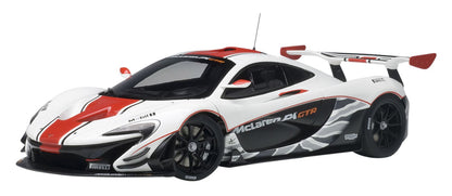 Autoart 1/18 McLaren P1 GTR White/Red- Japan Figure Store - #1 Bring To You The Best Japanese Goods