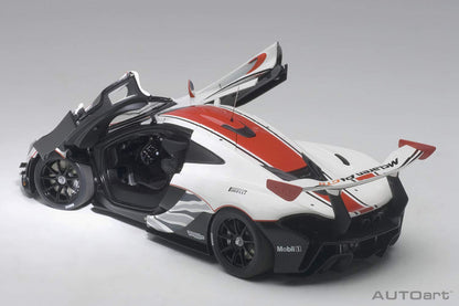 Autoart 1/18 McLaren P1 GTR White/Red- Japan Figure Store - #1 Bring To You The Best Japanese Goods