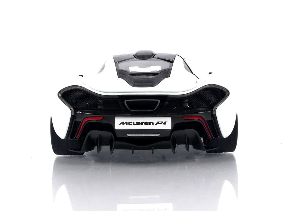 Autoart 1/18 Scale Metallic White Mclaren P1 with Blue Seat Finished Product- Japan Figure Store - #1 Bring To You The Best Japanese Goods