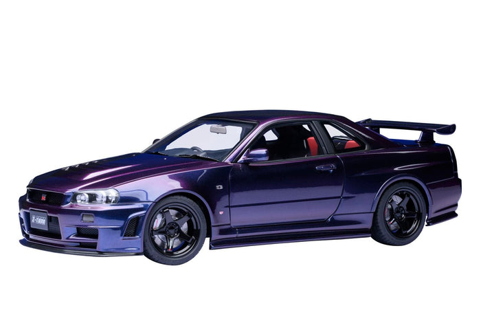 Autoart Nismo R34 GT-R Z-Tune 1/18 Finished Model in Midnight Purple III- Japan Figure Store - #1 Bring To You The Best Japanese Goods