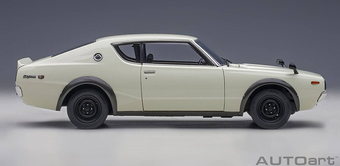 Autoart 1/18 Nissan Skyline 2000 Gt-R Kpgc110 White 77472- Japan Figure Store - #1 Bring To You The Best Japanese Goods