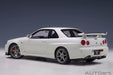 Autoart 1/18 Nissan Skyline GTR R34 V Spec II White Pearl 77406- Japan Figure Store - #1 Bring To You The Best Japanese Goods
