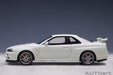 Autoart 1/18 Nissan Skyline GTR R34 V Spec II White Pearl 77406- Japan Figure Store - #1 Bring To You The Best Japanese Goods