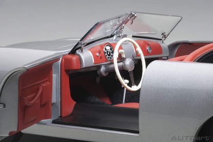Autoart 1/18 Porsche 356 No.1 Silver- Japan Figure Store - #1 Bring To You The Best Japanese Goods